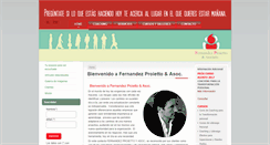 Desktop Screenshot of fernandezproietto.com.ar